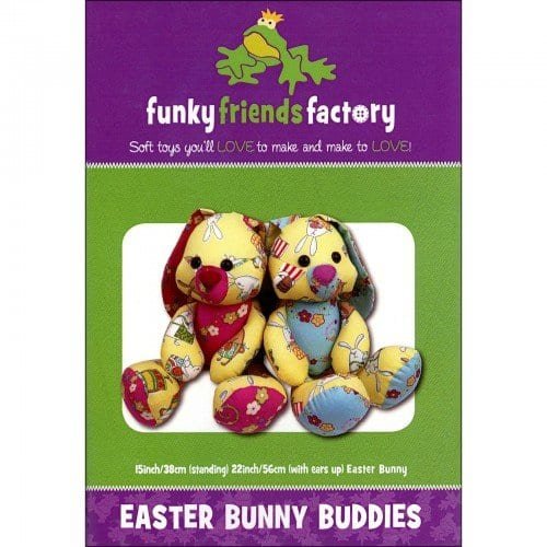 Easter Bunny Buddies - Funky Friends Factory Pattern image 0