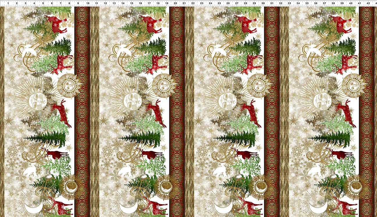 Winter Solstice II by Jason Yenter - Multi Border Metallic - 2WS-1M image 1