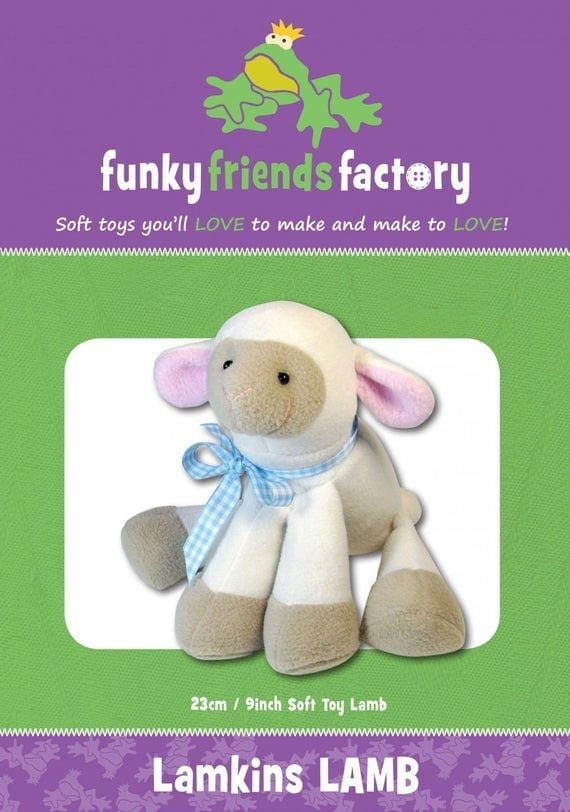 Lamkins Lamb - Funky Friends Factory Pattern image 0