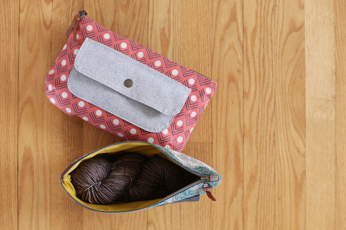 Caravan Tote & Pouch Pattern by Noodlehead image 2