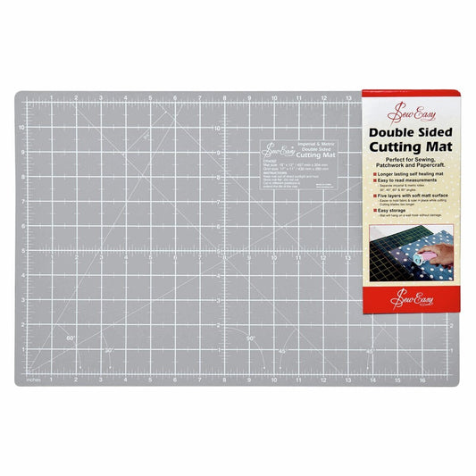 Sew Easy Double Sided Cutting Mat 45.7 x 30.4cm image 0
