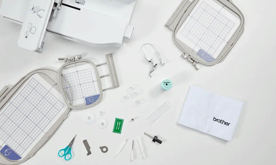 Brother Innov-is NV880E home embroidery machine. image 2