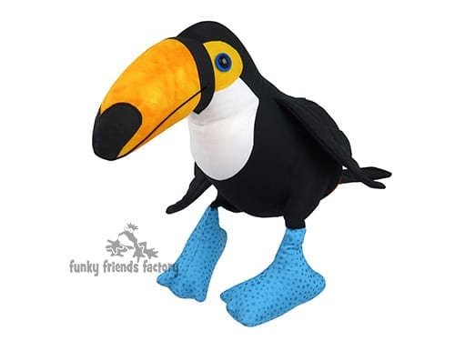 Tegan the Toucan - Funky Friends Factory Pattern image 0