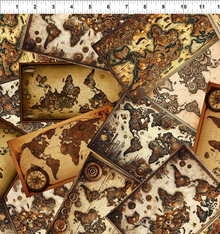 Steampunk Menagerie by Jason Yenter - Multi Maps
