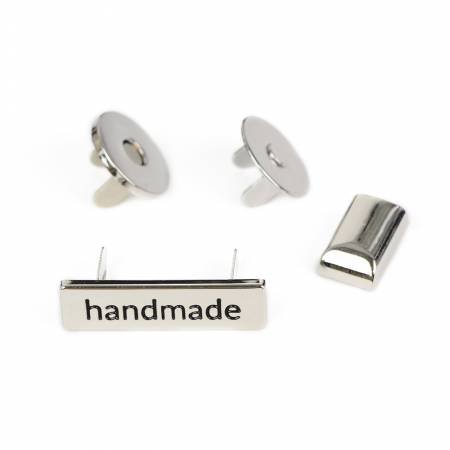 Sachi Bag Hardware Set by Sallie Tomato - Nickle image