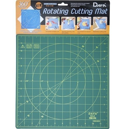 DAFA Rotating Cutting Mat 12 x 12" image 0