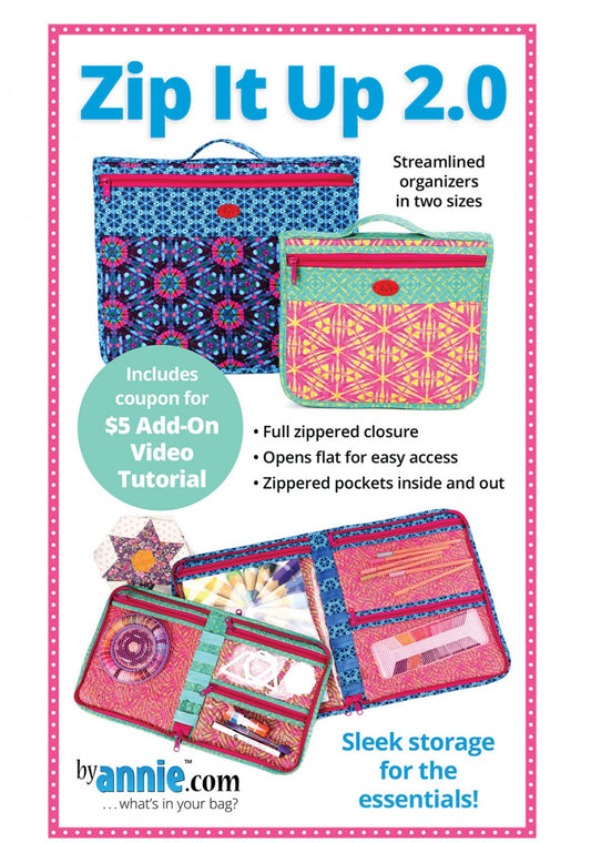 NEW - Zip It Up 2.0 - ByAnnie Pattern image 0