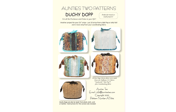 Duchy Dop- Aunties Two Bag Pattern image 0
