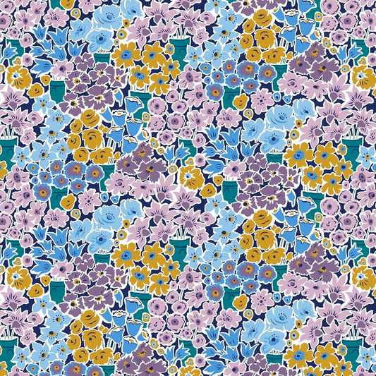 Liberty Tudor Celebration - Rossellie Blooms - Blue image 0