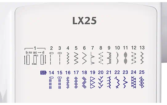 Brother LX25 sewing machine. image 3