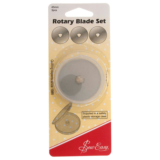 Sew Easy Replacement Rotary Cutter Blades 45mm 3pck image 0