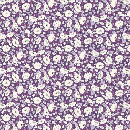 Liberty Tudor Celebration - Mayflower Meadow - Purple image 0