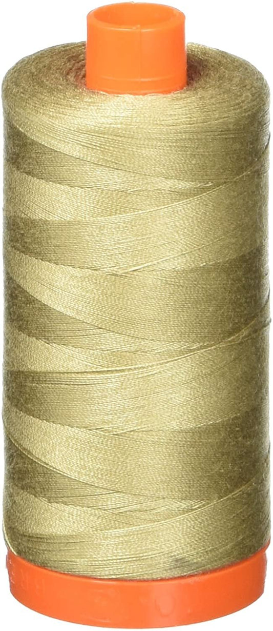 Aurifil 50Wt 100% Mako Cotton Thread Linen image 0