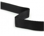 Webbing/Strapping 1" per metre - Black image 0