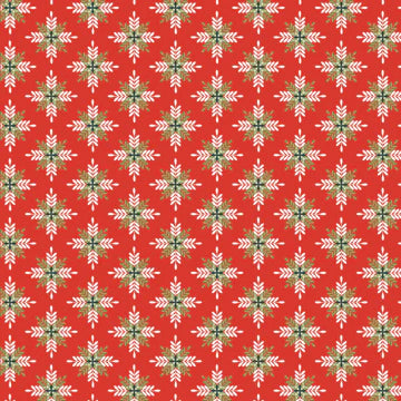 Prairie Christmas by Poppie Cotton - A New Star Red image 0