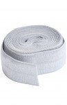 ByAnnie Fold-Over Elastic by the Metre (Colour options available) - Pewter image