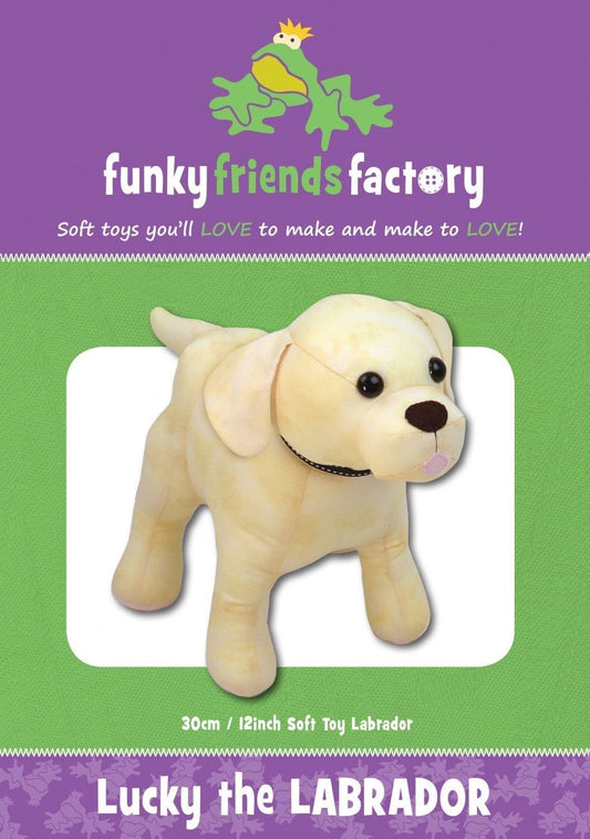 Lucky the Labrador - Funky Friends Factory Pattern image 0