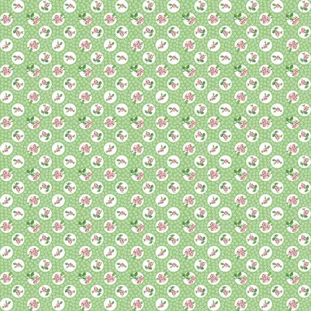 Flower Market by Poppie Cotton - Pocket Posies Green