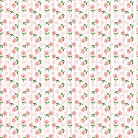 Flower Market by Poppie Cotton - Sugar Petals Pink