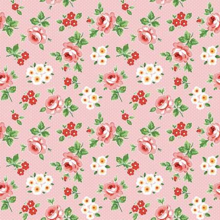 Flower Market by Poppie Cotton - Hand Picked Pink