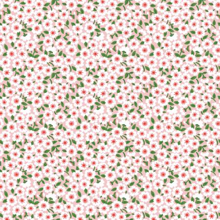 Flower Market by Poppie Cotton - Forget Me Nots Pink