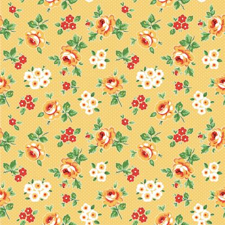 Flower Market by Poppie Cotton - Hand Picked Yellow