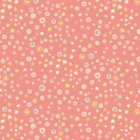 Unicorn Dreams by Poppie Cotton - Stardust Coral