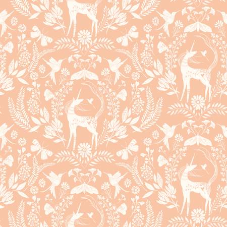 Unicorn Dreams by Poppie Cotton - Enchanted Peach