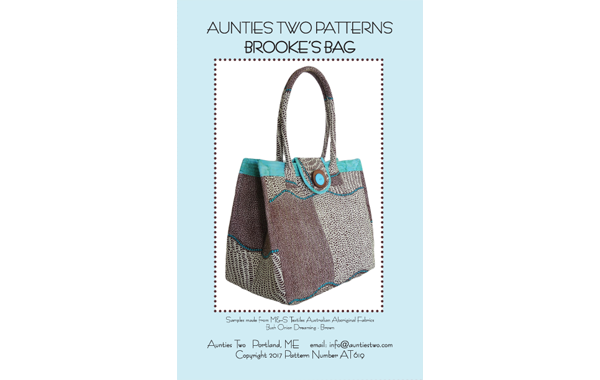 Brooke's Bag- Aunties Two Bag Pattern image 0