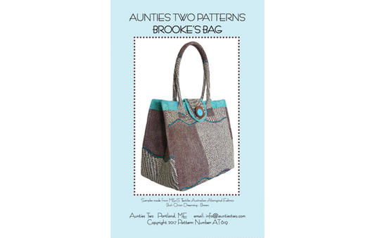 Brooke's Bag- Aunties Two Bag Pattern image 0