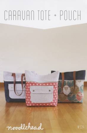 Caravan Tote & Pouch Pattern by Noodlehead image 0