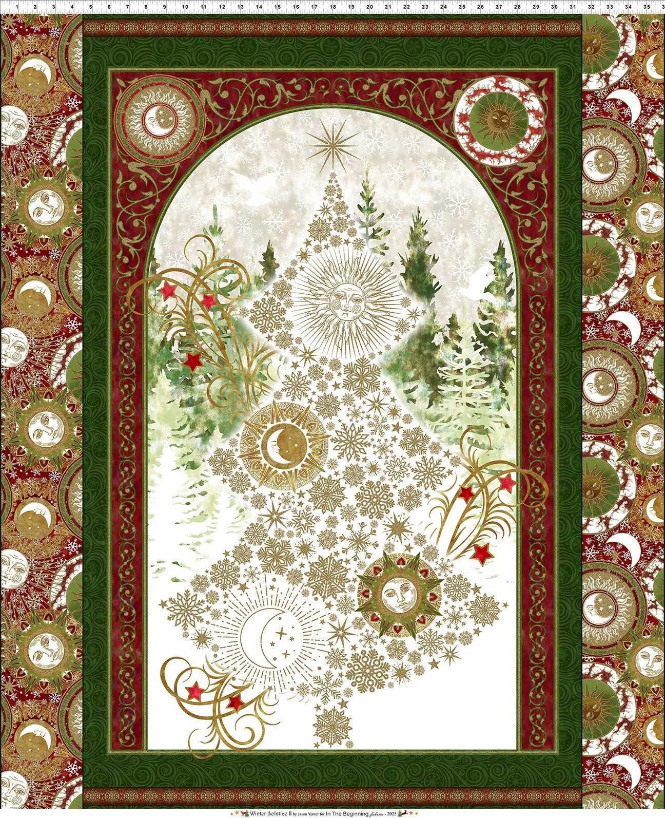 Winter Solstice II Metallic Panel by Jason Yenter - 1WS-1M image 0