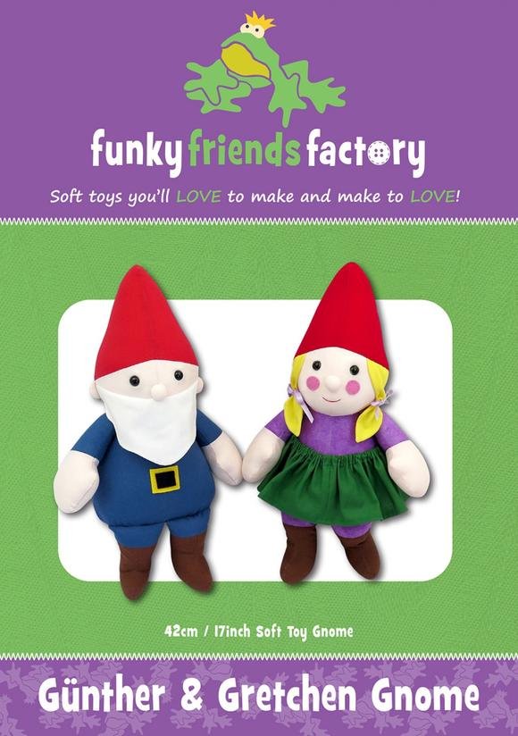Gunther & Gretchen Gnome - Funky Friends Factory Pattern image 0