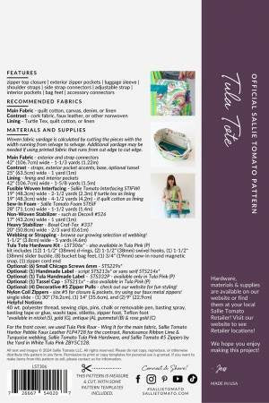 Tula Tote Bag Pattern by Sallie Tomato image 1