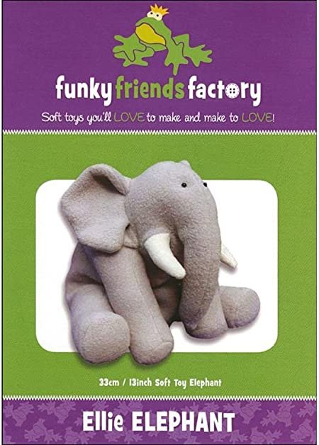 Ellie Elephant - Funky Friends Factory Pattern image 0