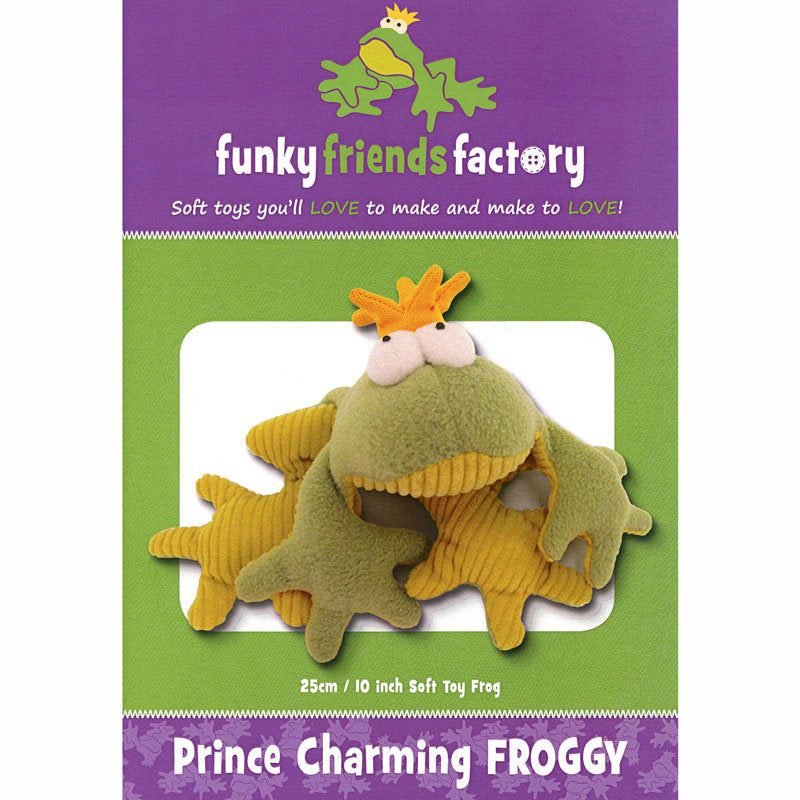 Prince Charming Froggy - Funky Friends Factory Pattern image 0