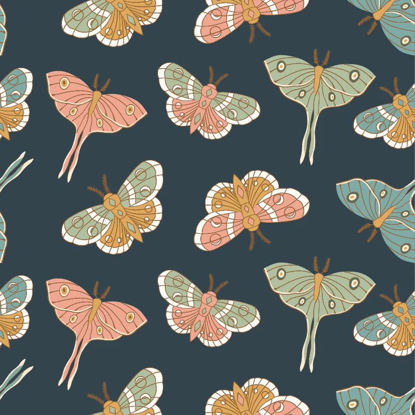 moonbeam dreams by Poppie Cotton - Lunar Moth Night image 0