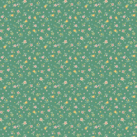 Finding Wonder by Poppie Cotton - Blossoms Green image 0