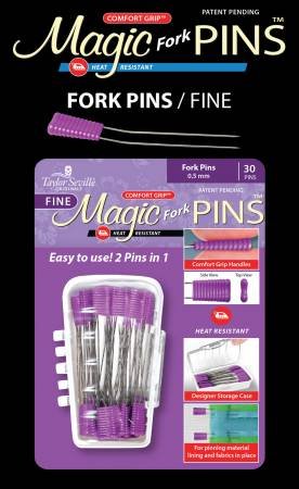 Taylor Seville Magic Fork Pins Fine 30pc image 0