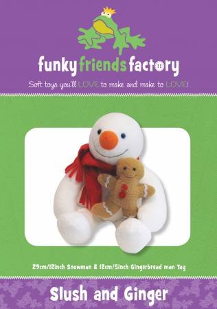 Slush & Ginger Snowman & friend - Funky Friends Factory Pattern image 0