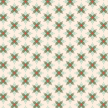 Prairie Christmas by Poppie Cotton - A New Star Natural image 0