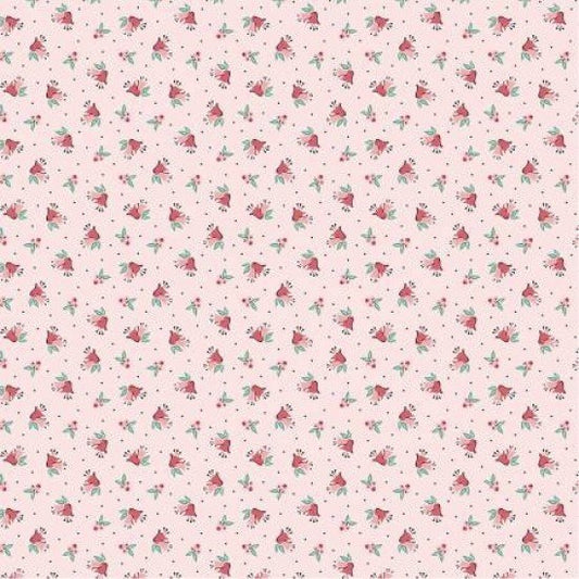 Frost & Furry by Poppie Cotton - Berries & Bells - Pink image 0