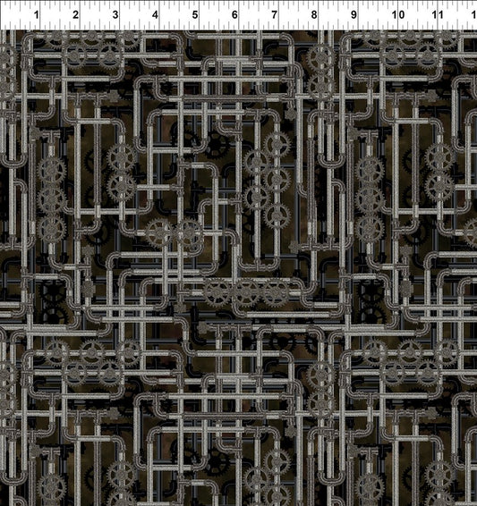 Steampunk Menagerie by Jason Yenter - Grey Pipes