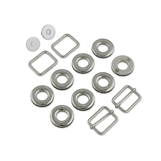 Joanna Hardware Kit Silver/Nickel image 0
