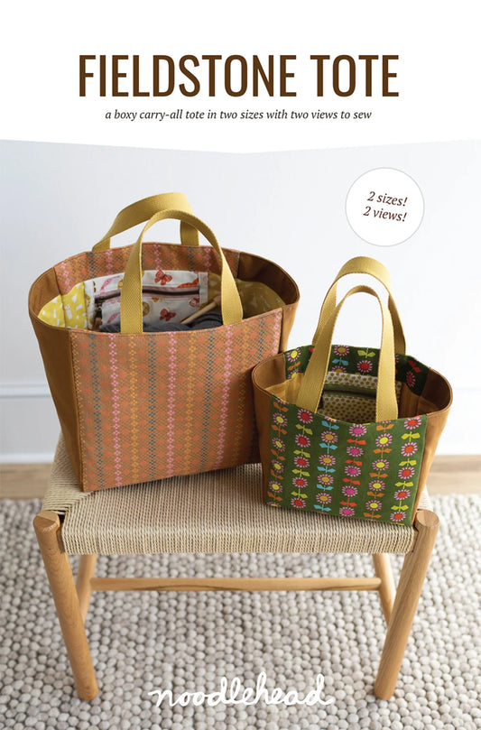 Fieldstone Tote Pattern by Noodlehead
