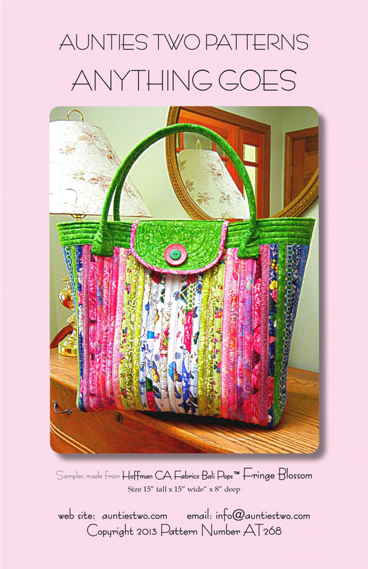 Anything Goes - Aunties Two Bag Pattern