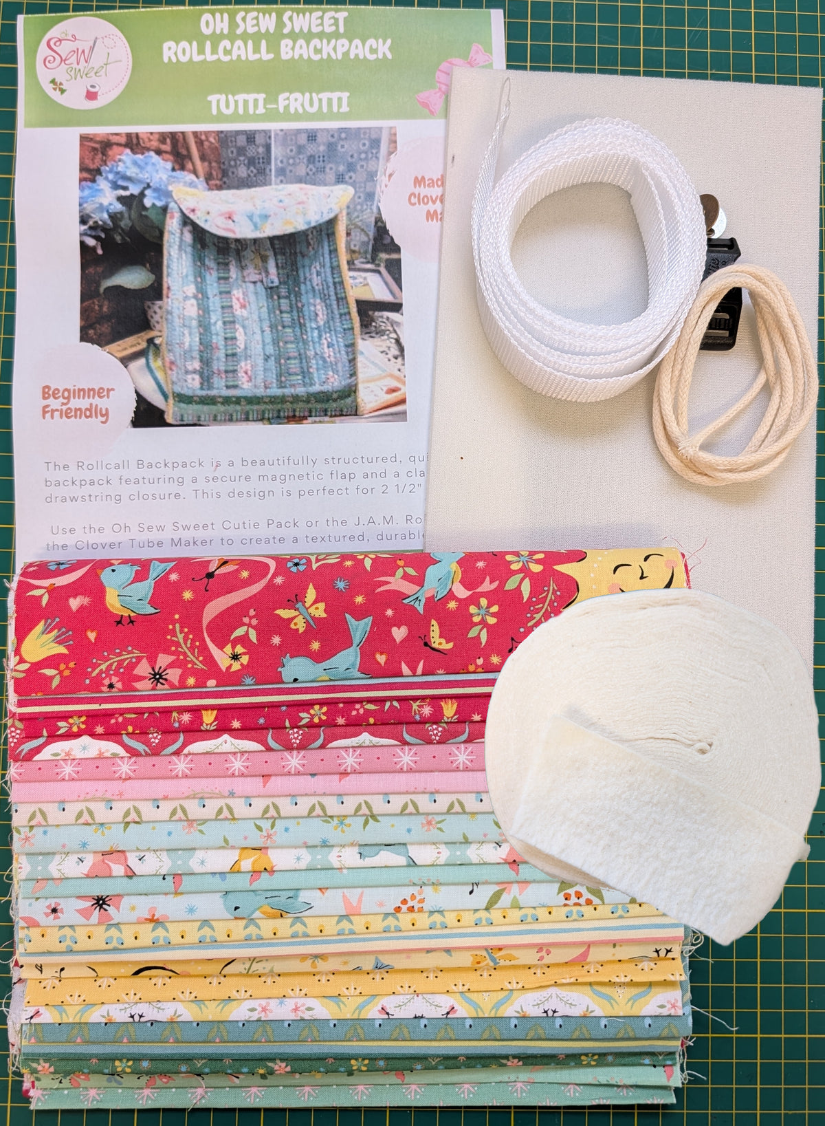 NEW Roll Call Backpack Kit - Tutti Frutti