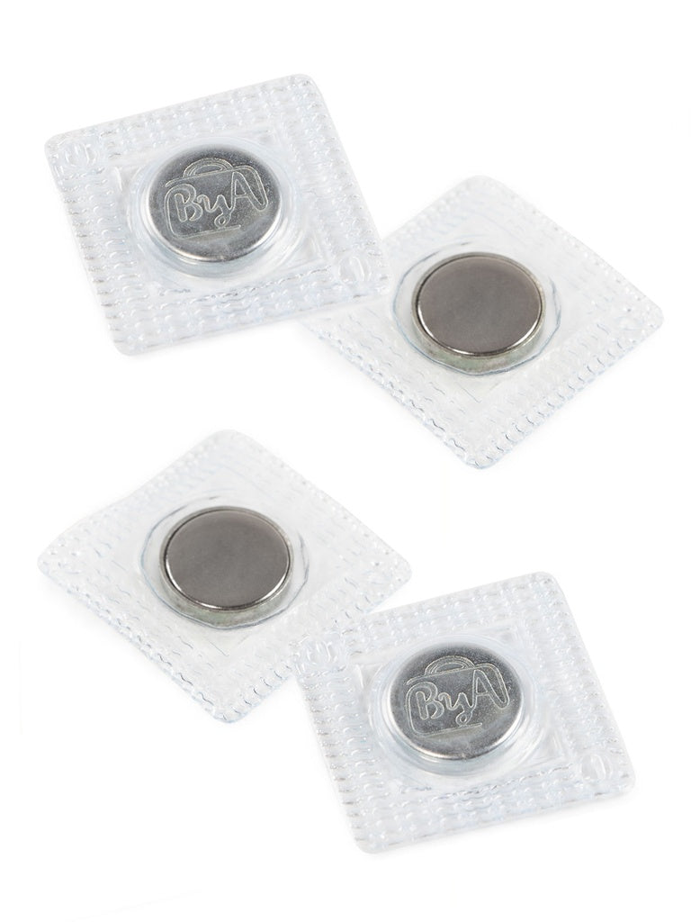 ByAnnie's Sew-In Magnetic Snaps - 14mm - Set of Two (Nickel)