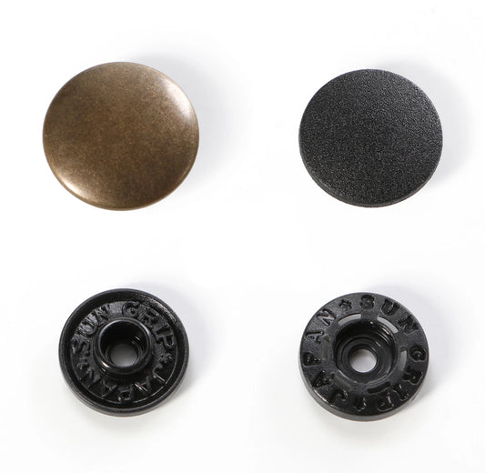Tool-free Snaps - Set of Four - Antique Brass - ByAnnie