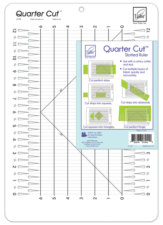 June Tailor Quarter Cut Ruler